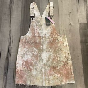 Wild Fable Tie-dye Dress Overalls Size S
